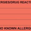 Allergies/Drug Reaction