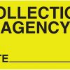 Communication Label Fl Chart/Bk Collection Agency