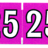 2025 Year code label Pink Colwell