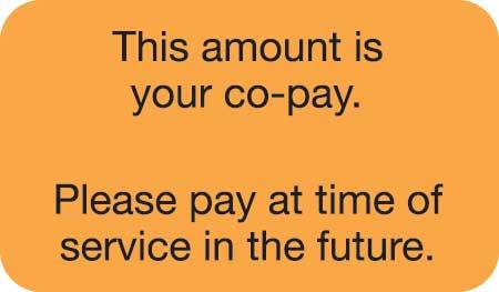 This Amount Is Your Co-pay