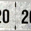 2020 Hologram Year code label